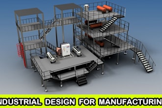 do industrial design, 3d cad modeling, 3d printing stl, dxf, obj, dwg