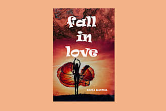 design artistic, poetry, romantic and horror book cover