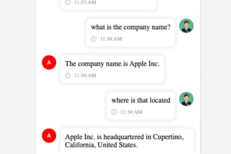 create an interactive chatbot web app using chatgpt