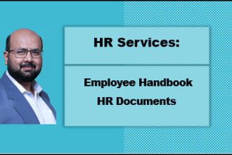 write, design employee handbook, manual, employee guideline