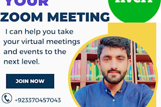 attend your zoom and virtual meetings for you