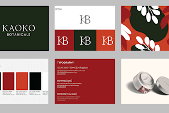 do minimal brand guide, brand style guide, brand guidelines, logo design