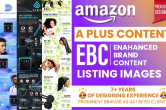 design a plus content amazon ebc listing images for amazon storefront
