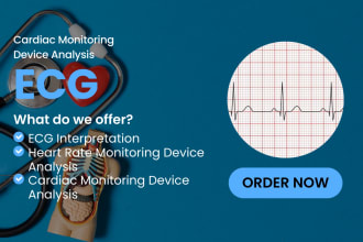 read your ecg or cardiac event monitoring device report as a doctor