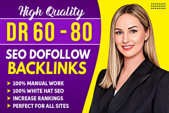 make high DR domain rating SEO dofollow backlinks for fast rankings