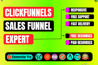 create wordpress sales funnel,click funnels landing page as click funnel expert