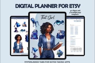 create digital hyperlinked planners you can sell on etsy