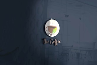 create eye catchy coffee shop, restaurant, café, bar, food, cupcake logo