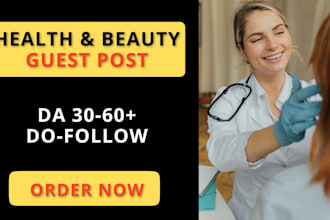 publish health and beauty post