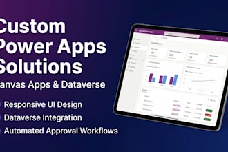 develop custom power apps canvas and dataverse solutions
