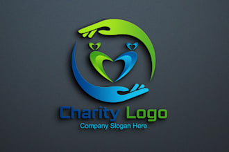 create eye catchy nonprofit, healthcare, charity, welfare, foundation logo