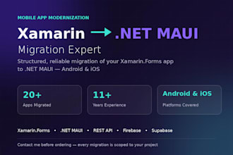 migrate your xamarin forms app to dotnet maui