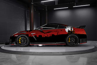 create unique and awesome car wrap design