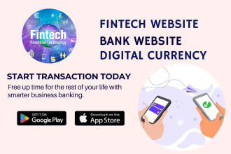develop custom fintech websites PHP javascript CSS  wordpress