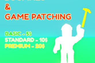 help bugfix and patch your roblox game up