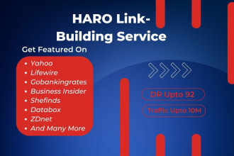 haro link building from high authority sites