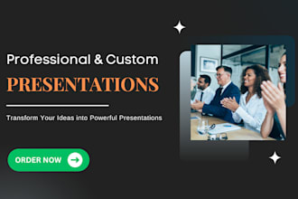 custom and professional presentation design that gets results