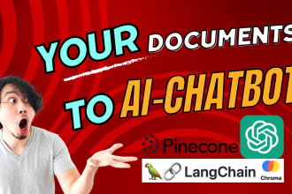 develop ai chatbot with chatgpt llm openai langchain pincone