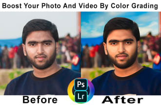 edit photo retouching, skin retouching, portraits and headshots, colour grading