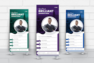 design roll up banner design , signage,medical, ads banner