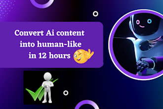 rewrite your ai generated texts by giving them a human touch