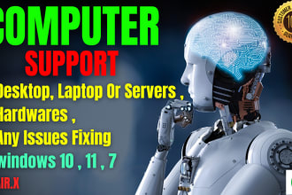 provide expert computer repair, fix, for windows macs and servers