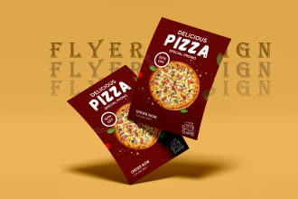 design eye catchy food flyers, posters