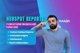 create custom hubspot reports and dashboards