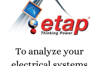 simulate, analyze, and design electrical systems with etap software