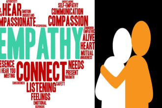 offer empathetic listening and provide a safe space