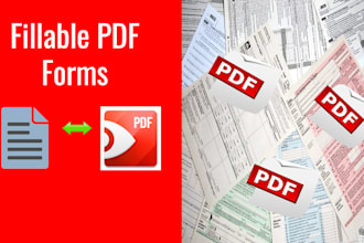 create and design a fillable PDF quickly