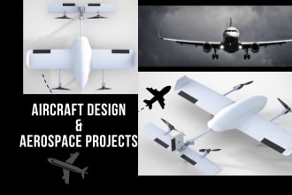 do complex designs of drone, aircraft, aerospace, aeronautical