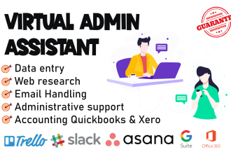 do virtual assistant, administrative, email handling jobs