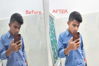 retouching,blurry photos, editing portraits