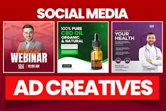 create attractive visuals for social media ad creatives