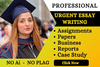 do essay writing, case study, mla, apa paper, report, research and summary