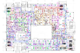 hvac ducting and piping drawings