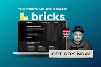 create a website with bricks builder