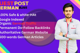 write and publish guest post on high da german blogs