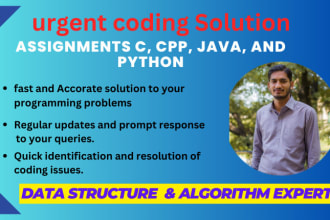 do data structure and algorithms in java and python