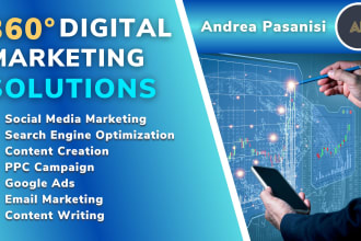 do complete digital marketing, google ads, social media management and ads