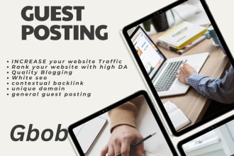 publish guest post general submission guest posting SEO backlink gbob guest blog