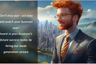 generate valid b2b leads  names, contacts, linkedin, emails
