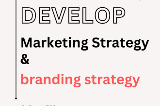 develop your brands marketing and branding strategy