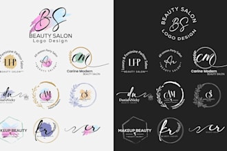 do beauty salon feminine cosmetics spa hair logo
