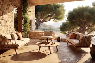 design your dream terrace or any outdoor space