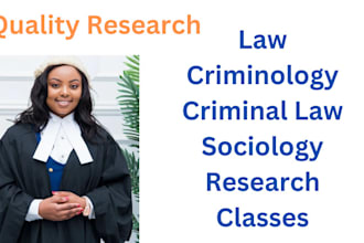 research law, criminal justice, criminology, and sociology essay