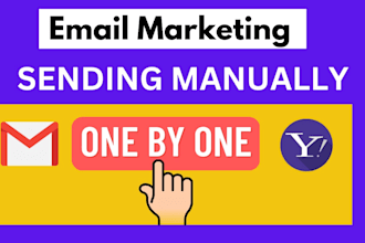 manually send 600 emails per day one by one
