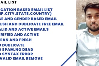 build an active and targeted email list in USA united states