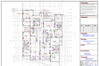 do all mep drawings, mechanical, electrical, plumbing and hvac